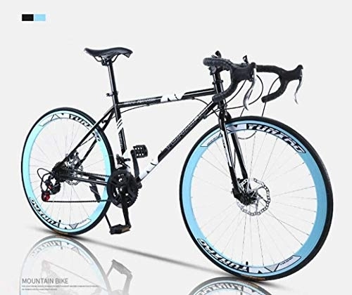 Vélos de routes : Aoyo Route de vélos de Course, Vélo de Route, 24x 26 Pouces Vélos, Double Disque de Frein, Cadre en Acier Haute teneur en Carbone, et Les Femmes Adultes Hommes, (Color : 40knife)