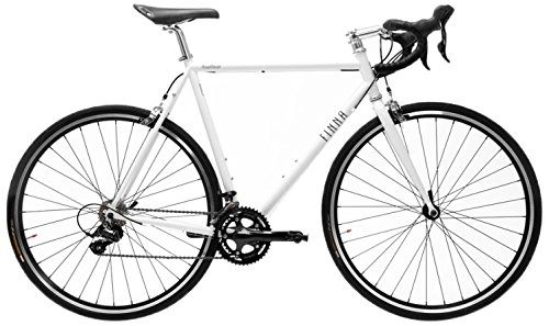 Vélos de routes : Finna Cycles Road Racer Vélo Unisexe Adulte S Blanc (Blanc Perle)
