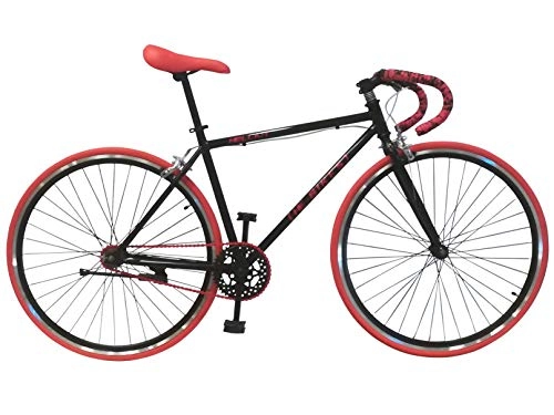 Vélos de routes : Helliot Bikes Hb23 Pignon de vélo Mixte Adulte, Noir
