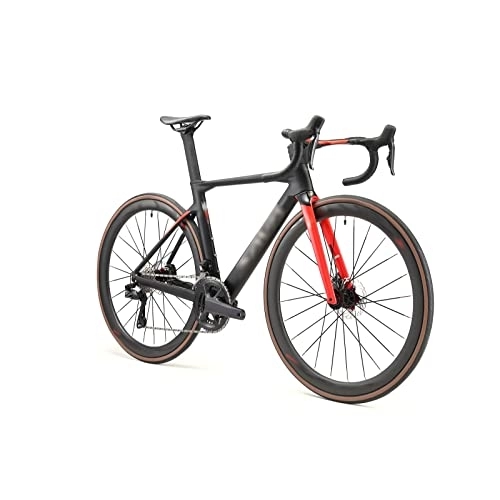 Vélos de routes : IEASEzxc Bicycle Electric Shift Bike Full Carbon Road Bike 24 Speed High End Racing All in One Belt
