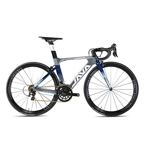 Vélos de routes : LYGID Vélo de Route Fibre de Carbone 700C Shimano 105 22-Vitesses Système Bike Ultraléger, A
