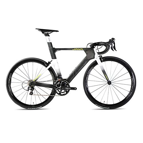 Vélos de routes : LYGID Vélo de Route Fibre de Carbone 700C Shimano 105 22-Vitesses Système Bike Ultraléger, C