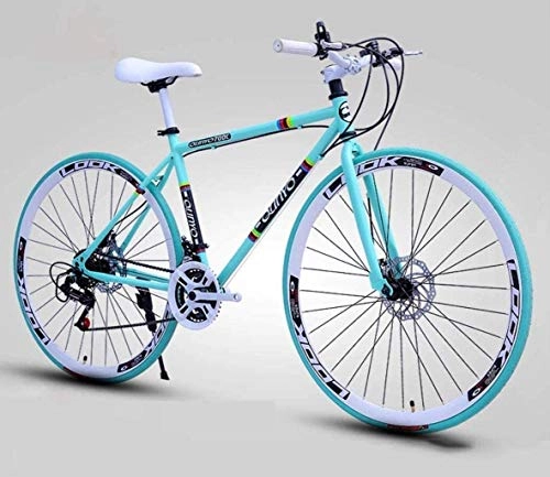 Vélos de routes : MJY Bicyclette Vélos de route pour hommes 'S et femmes' S, vélos de 26 pouces, pour adultes seulement, cadre en acier à haute teneur en carbone, course de vélos sur route, vélos à double frein à roue