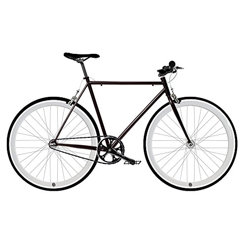 Vélos de routes : Mowheel Vélo Fix 2 Blanc Monomarche Fixie / Single Speed. Taille 56.