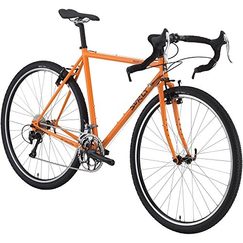 Vélos de routes : Surly Cross Check 10 speed bike 52cm tangerine