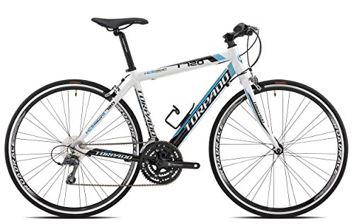 Vélos de routes : Torpado vélo route KCS Arwin 3 x 8 V Flat alu taille 57 Blanc Noir (course route) / Bicycle Road KCS Arwin 3 x 8S Flat alu Size 57 white black (Road Race)