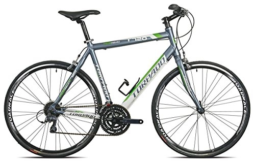 Vélos de routes : TORPADO vélo Route KCS Arwin 3 x 8 V Flat alu Taille 57 Gris Blanc (Course Route) / Bicycle Road KCS Arwin 3 x 8S Flat alu Size 57 Grey White (Road Race)