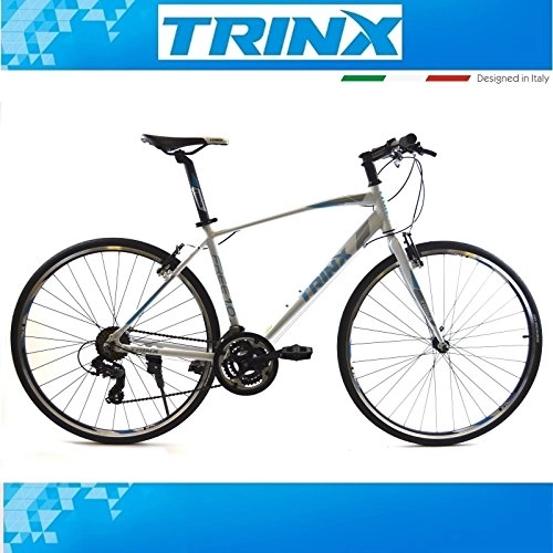 Vélos de routes : Vélo trinx Free 1.0 700 C 21 vitesses Shimano Roue vélo Cross Course Trekking en aluminium 51 cm