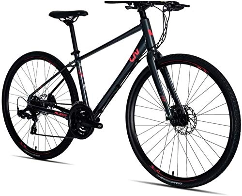 Vélos de routes : Vélos de route pour femmes vélo de route 21 vitesses en aluminium léger vélo de route vélo de route avec freins à disque mécaniques parfait pour la route ou le Dirt Trail Touring noir XS-XS_Black