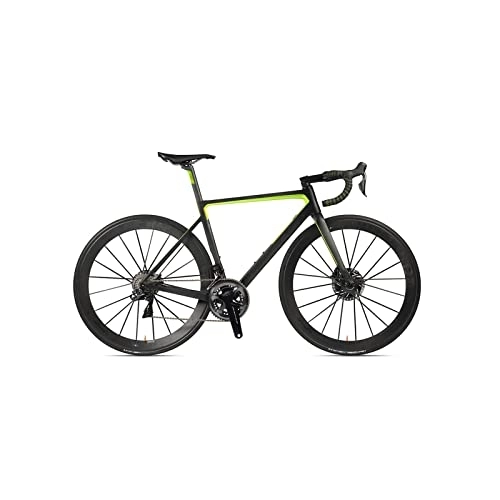 Vélos de routes : Wonzone zxc Freins à disque avant et arrière pour vélo de route et trajets urbains en plein air (couleur : vert)