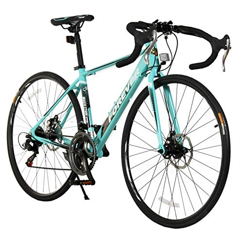 Vélos de routes : ZTBXQ Sports de Plein air Banlieue Ville vélo de Route vélo Montagne 14 Vitesses Route 27 Pouces Adulte Freins à Disque léger en Aluminium Route réglable siège et Guidon 700 * 25C ​​Roues Rouge Rouge