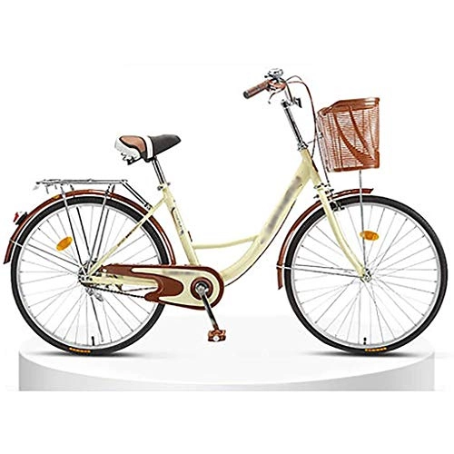 Vélos de villes : Comfort BikesAround The Vélo cruiser pour femme avec porte-bagages arrière 24" / 26" A