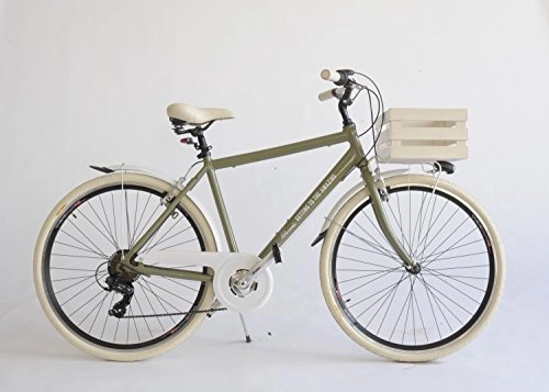 Vélos de villes : VENICE - I love Italy Cruiser - 28" Milano Man - Vert - RH 50 cm
