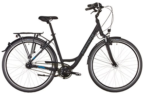 Vélos de villes : Vermont Jersey 8 - Vlo de Ville - 28" Noir Taille de Cadre 45 cm 2018 Velo Ville Femme