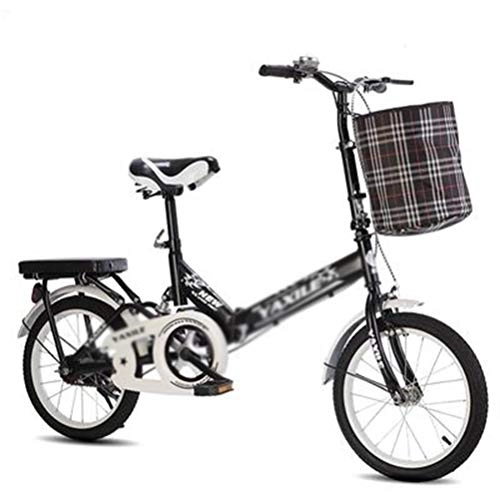 Vélos pliant : ADOSB Vélo Pliant - Ménage Durable Vélo Pliant Personnalité Absorption des Chocs Ultra Léger Portable Vélo Pliant Durable et Exquis
