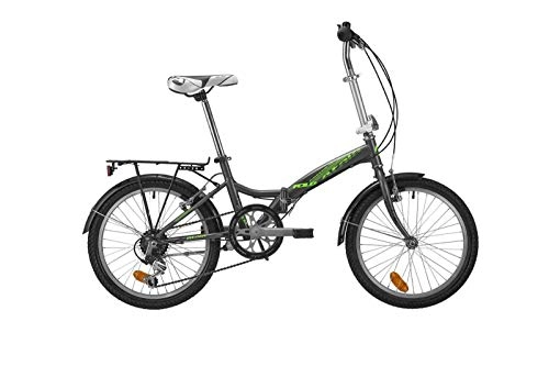 Vélos pliant : Atala Vélo Vert Bay Shimano 6 V Roue 20" Rechargeable Urban Style 2019