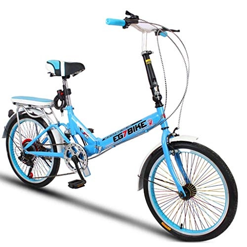 Vélos pliant : BXZ Vélo pliable vélos pliant vélo ultra léger portable mini petite vitesse de roue absorption des chocs (20 pouces / 16 pouces), 5