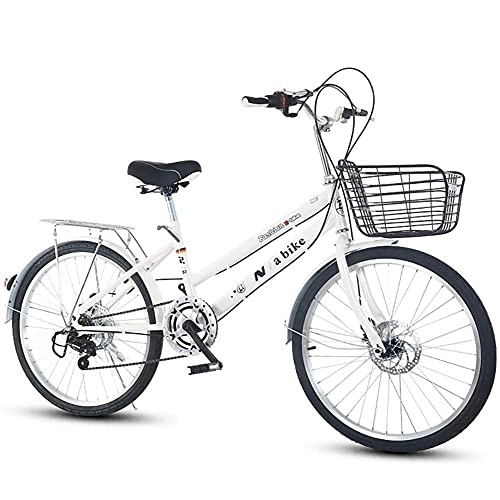 Vélos pliant : DGHJK Vélo Pliable, vélo de Ville léger de Banlieue 7 Vitesses faciles à Installer pour Unisexe Adulte