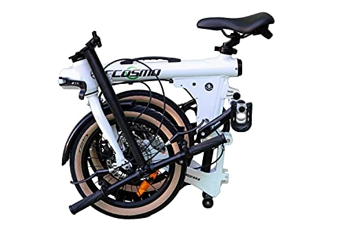 Vélos pliant : Ecosmo Vélo pliable unique en alliage léger avec double disque 16 pouces - 16AF03W