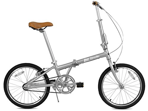 Vélos pliant : FabricBike Vélo Pliant, Cadre en Alliage, Mono-Vitesse, 3 Couleurs (Space Grey & Black)
