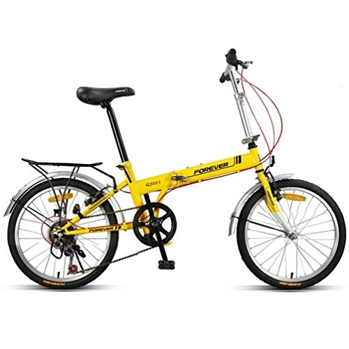 Vélos pliant : FUJGYLGL Adultes Pliant Vélos, Vélos Pliables Hommes et Ultra-légers étudiants for Enfants Pliable Bicyclette de Femmes