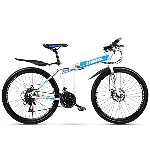 Vélos pliant : GWXSST Vélo Vélo Pliant 21 Vitesses Vélos Sportifs pour Hommes Ou Femmes Vélo Ergonomiques Léger Ergonomiques avec Roue Antidérapante Résistant à l'usure Dual Mountain VTT Sport C