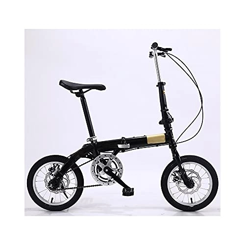 Vélos pliant : JieDianKeJi Vélos pliants 14 Pouces vélos Pliables Portable léger Exercice de Voyage en Ville pour Adultes Hommes Femmes Enfants Enfants 7 Vitesses
