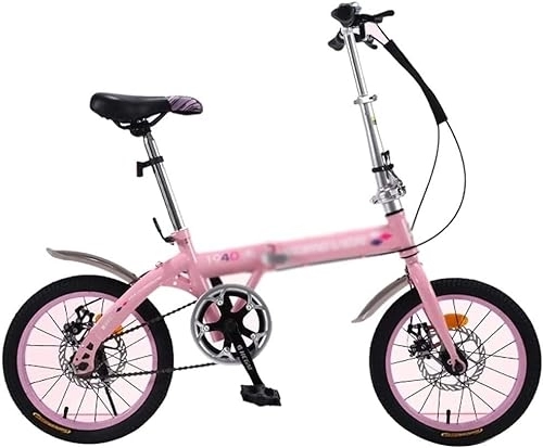 Vélos pliant : Kcolic 16 Pouces Vélos Pliables Étudiant Vélo Garçon Vélo, Vélo Pliable Vélo Léger Cadeau pour Les Enfants A, 16inch