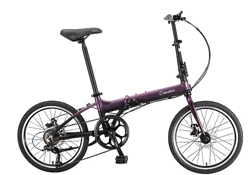 Vélos pliant : Kcolic Vélo Pliant 20 Pouces, Cadre Avant Et Arrière en Acier Carbone, Vélo Adulte Vitesse Variable, Vélo Pliant Super Léger pour Étudiant B, 20inch