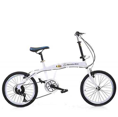 Vélos pliant : LFEWOZ Cyclisme vélo léger 6 vélos Speed ​​Cruiser Unisexe Mini Pliant Mini vélos pour Adultes Adolescents étudiant Ville BMX Vélo