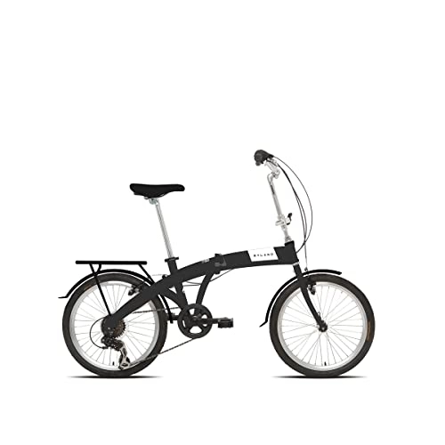 Vélos pliant : MYLAND Vélo pliant pliant pliant 20.1 20'' 6V Noir (pliable)