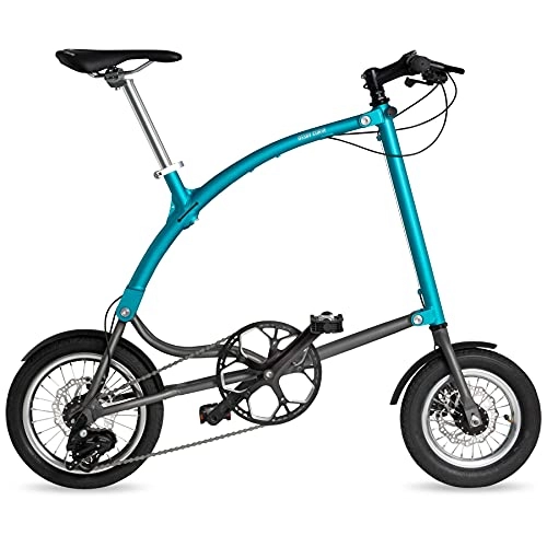 Vélos pliant : Ossby Curve Eco Vélo Pliant Mixte, Turquoise, Tamaño único