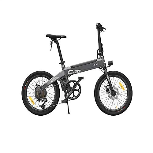 Vélos pliant : OUXI Vélo de Montagne pour Adultes, vélo électrique Pliable avec pneus améliorés de et Batterie Amovible de Grande capacité (C20 Gris)