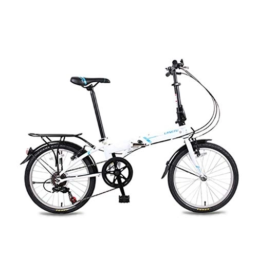 Vélos pliant : Ownlife 20inch vélo Pliant vélo Adulte vélo Hommes et Adulte Vitesse vélo Femme (Color : B)