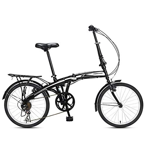 Vélos pliant : QinnLiuu Vélos, Mini Vélos Pliants, Ultra-Léger Absorbant Les Chocs Et Les Adultes Et Les Petits Portables Petits Vélos, 20 Pouces, Adultes, Étudiants, 1