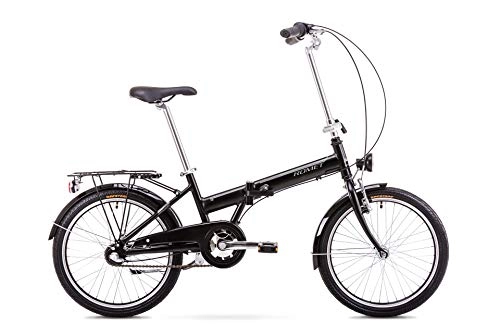 Vélos pliant : ROMET WIGRY Vélo de Ville Mixte Adulte Noir / argenté Taille M