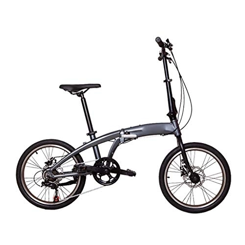 Vélos pliant : Ssrsgyp Vélo Pliant 6 Vitesses Mobilité Urbaine Vélo Avant Et Arrière Frein À Disque Mécanique Cadre en Alliage D'aluminium Montagne Vélo Portable Extérieur