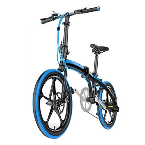 Vélos pliant : TYXTYX 20 Pouces Confortable vélo Pliant vélo de Banlieue 7 Vitesses Pliable vélo Femmes Étudiant Voiture vélo Facile à Transporter Cadeau Enfant