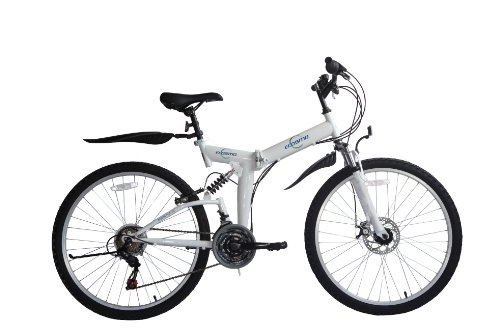 Vélos pliant : Vélo de montagne pliable 26" - 26SF02W - Dérailleur Shimano à 21 vitesses - Sac de transport - Ecosmo
