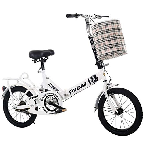 Vélos pliant : Vélo pliable et pliable, roues de 50, 8 cm, absorbant les chocs, compatible avec les vélos adultes et femmes