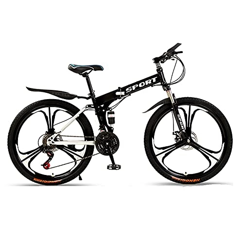 Vélos pliant : Vélo Pliant Bicyclette Pliable 20 24 26 Pouces, Vélo Pliant Adulte Ado à Vitesse Variable Avec Freins De Sécurité Et Amortisseurs Siège Réglable Et Guidon Vélo De Route Pliable / A / 26inch