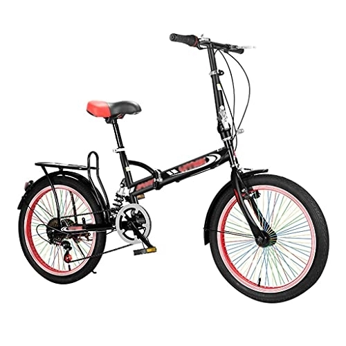 Vélos pliant : XBSXP Vélo Pliant Adulte, vélo de Ville Se Pliant en Alliage de vélo à Vitesse Variable Compact léger - 20 Pouces