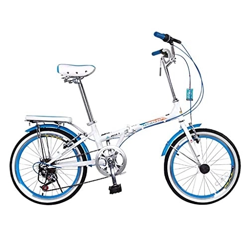 Vélos pliant : XBSXP Vélo Pliant, Engrenages à Vitesse Variable Portables, vélo en Alliage léger, Hommes et Femmes, vélo Pliant (20 Pouces)