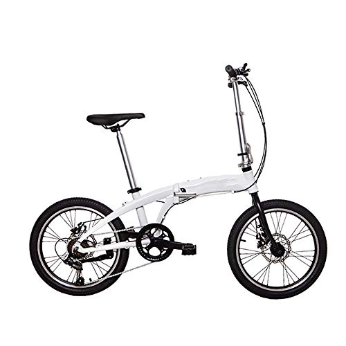 Vélos pliant : Y-PLAND Vélo Pliant pour Dames et Hommes, vélo Pliable de 20 Pouces, vélo Pliant pour Adultes adapté aux Hommes Femmes Charge maximale 110 kg.-Gris_20 Pouces