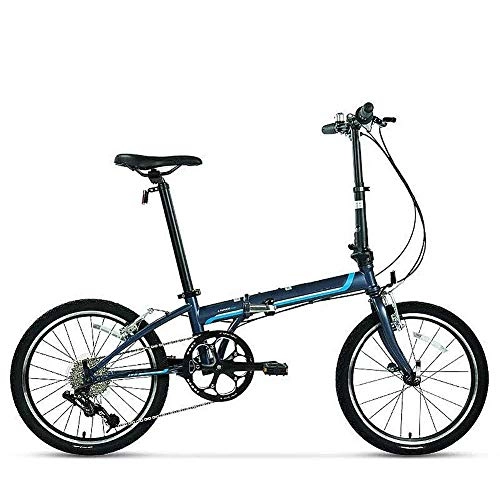 Vélos pliant : YAMMY Vélo Pliable, Petite Vitesse Variable Absorption des Chocs Ultra léger Portable Un vélo Adulte Rond Conception Facile à Plier et à Transporter (vélos d'exercice)