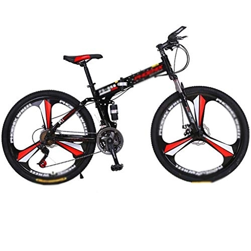 Vélos pliant : Zunruishop Vélos pliants Vélo Pliant, 26 Pouces Roues Portable Carbike vélo Adulte étudiants Ultra-léger Portable Vélo de Pliable (Color : Red, Taille : 21 Speed)