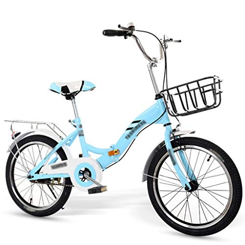 Vélos pliant : ZXC Vélo de Ville pour Hommes et Femmes 22 Pouces vélo de mobilité Pliant vélo Pliant pour Enfants vélo de Plein air étudiant opération Simple