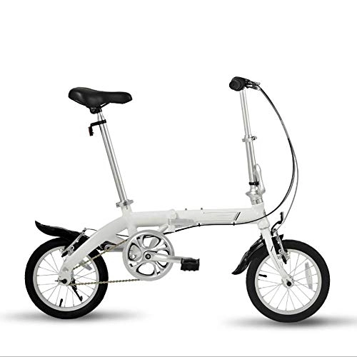 Vélos pliant : ZXWNB Vélo Mini Ultra-Léger en Alliage D'aluminium Vélo Pliant Intérieur Adulte Étudiant Homme Et Femme Vélo 14 Pouces