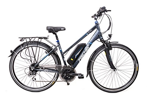 Vélos électriques : 28"Pcheurs Vlo lectrique Pedelec E-Bike Trekking Shimano 24vitesses 48V Femme Bike