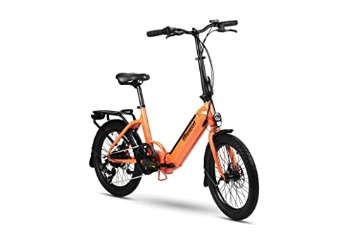 Vélos électriques : 9TRANSPORT E-Bike, Vélo Eléctrique Noa Pliable, Moteur 250W, 25 km / h Batterie 36V 10Ah, Couleur Coral